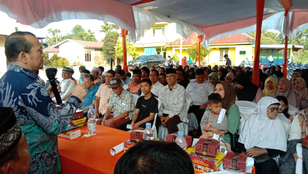 Reses DPRD Kota Pekanbaru: Sabarudi Menyerap Aspirasi dan Evaluasi Pembangunan di Dapil