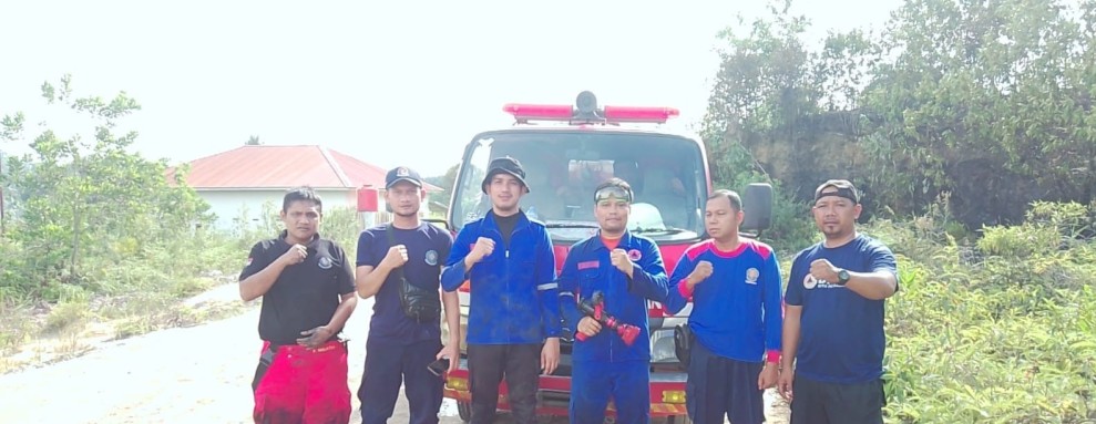 BPBD Pekanbaru Gerak Cepat Padamkan Api di Rumbai