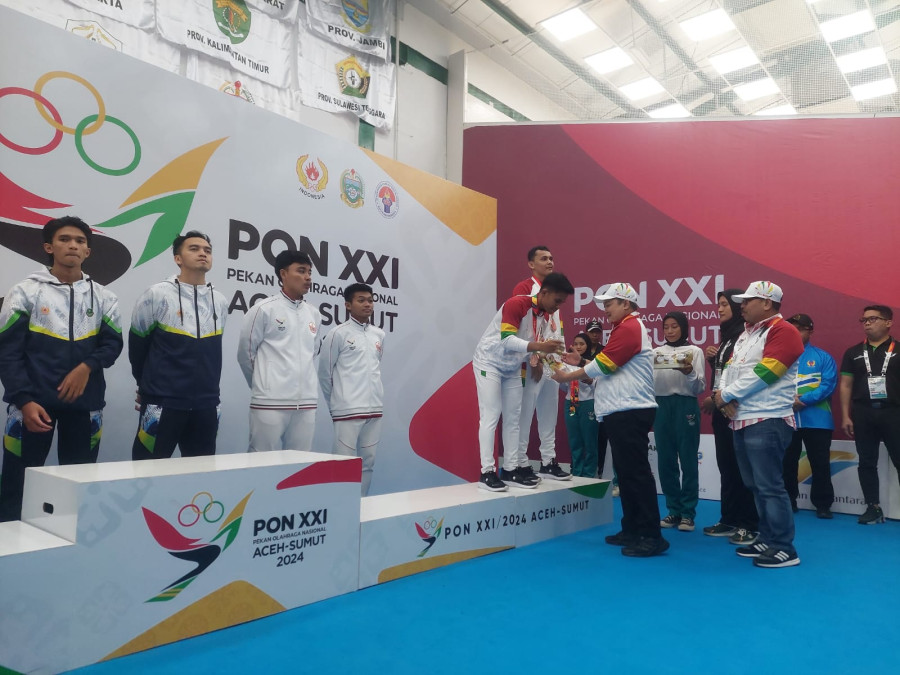 Squash Riau Raih Perunggu di PON XXI Aceh-Sumut, Kontingen Berada di Peringkat 11