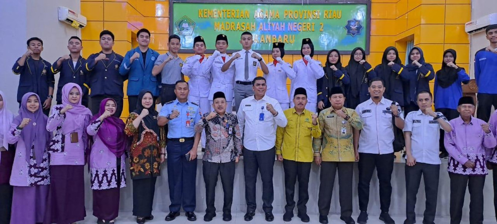 Siswa MAN 2 Pekanbaru Wakili Riau untuk Paskibra Nasional.