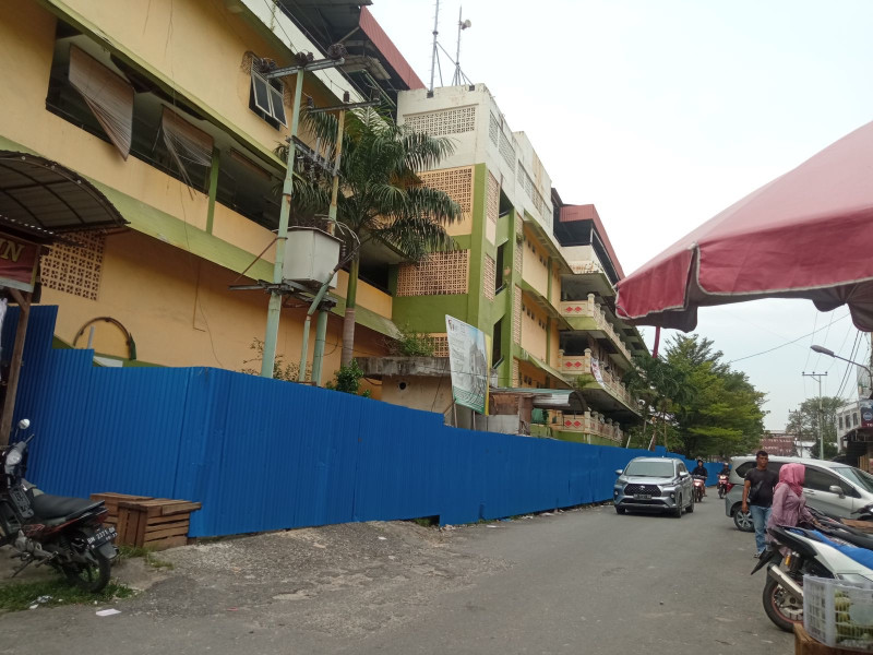 Revitalisasi Pasar Bawah Pekanbaru Ditargetkan Selesai Akhir 2024, Pedagang Kembali Berjualan Awal 2025
