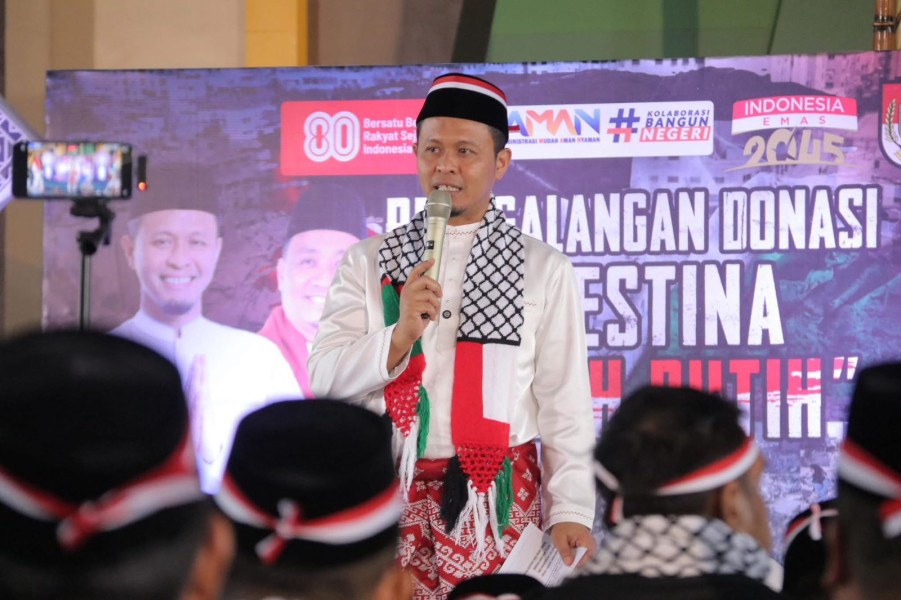 Aksi Peduli Palestina: Donasi Digelar di Masjid Paripurna Al-Firdaus