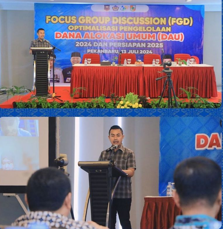 Pj Wali Kota Pekanbaru Mendorong Seluruh OPD Optimalkan Pengelolaan DAU