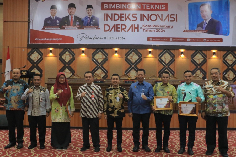 Pemerintah Kota Pekanbaru Gelar Sosialisasi Dan Bimtek Indeks Inovasi Daerah