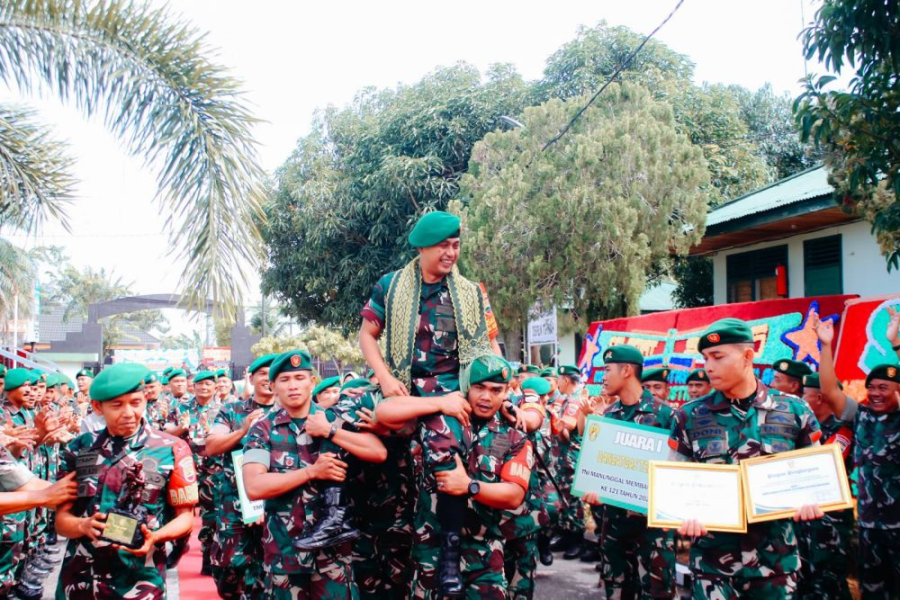 Kodim 0313/Kampar Raih Dua Penghargaan di TMMD ke-121, Dapat Apresiasi dari Pemkab Kampar