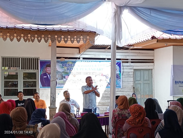 Reses Aidil Amri di Limbungan, Warga Minta Semenisasi Jalan dan Drainase Antisipasi Banjir