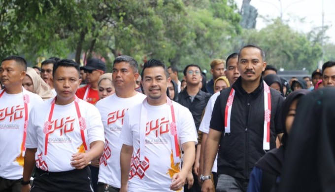 Pj Walikota Pekanbaru Luncurkan Logo dan Buka Rangkaian HUT Kota ke-240