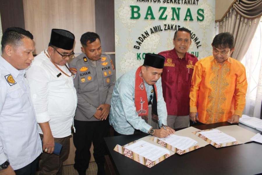 Kemenag Pekanbaru Gandeng Baznas dan Pusdiklat Polda Riau Tingkatkan Kualitas Satpam
