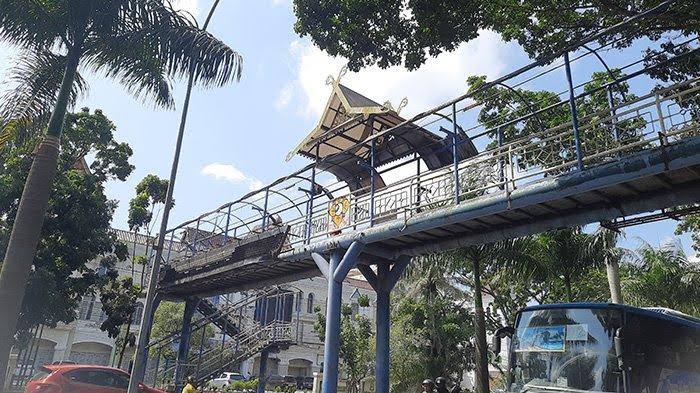 JPO Sudirman Square Pekanbaru Akan Ditutup Sementara untuk Perbaikan