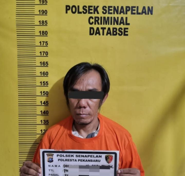 Pria di Pekanbaru Ditangkap Usai Aniaya Pacar yang Menolak Ajakan Berhubungan